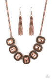 Iced Iron - Copper - Paparazzi Accessories