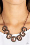 Iced Iron - Copper - Paparazzi Accessories