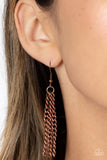 Iced Iron - Copper - Paparazzi Accessories