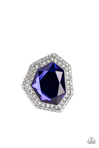 Smoldering Sass - Blue - Paparazzi Accessories