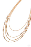Metallic Monarch - Gold - Paparazzi Accessories