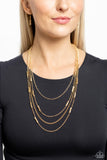 Metallic Monarch - Gold - Paparazzi Accessories