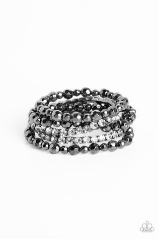 Top Notch Twinkle - Black - Paparazzi Accessories