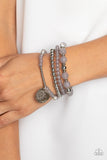 Surfer Style - Silver - Paparazzi Accessories