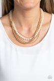 Boardwalk Babe - Gold - Paparazzi Accessories