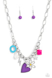 Living in CHARM-ony - Purple - Paparazzi Accessories