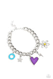 Turn Up the Charm - Purple - Paparazzi Accessories