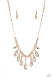 REIGNING Romance - Gold - Paparazzi Accessories