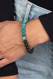 LAVA Language - Blue - Paparazzi Accessories