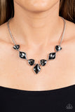 Glittering Geometrics - Silver - Paparazzi Accessories