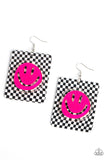 Cheeky Checkerboard - Pink - Paparazzi Accessories