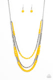 Newly Neverland - Yellow - Paparazzi Accessories