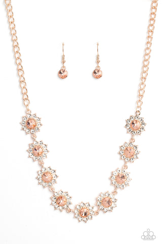 Blooming Brilliance - Rose Gold - Paparazzi Accessories