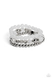 CUBE Your Enthusiasm - White - Paparazzi Accessories