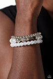CUBE Your Enthusiasm - White - Paparazzi Accessories