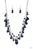 Flirty Flood - Blue - Paparazzi Accessories