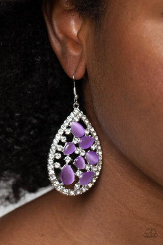 Cats Eye Class - Purple - Paparazzi Accessories