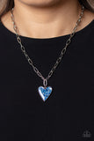 Kiss and SHELL - Blue - Paparazzi Accessories