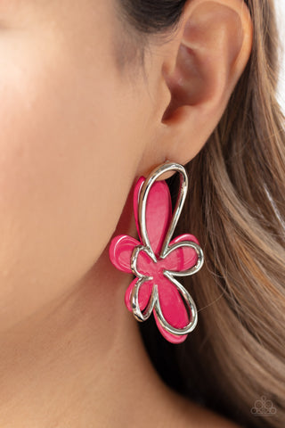 Glimmering Gardens - Pink - Paparazzi Accessories