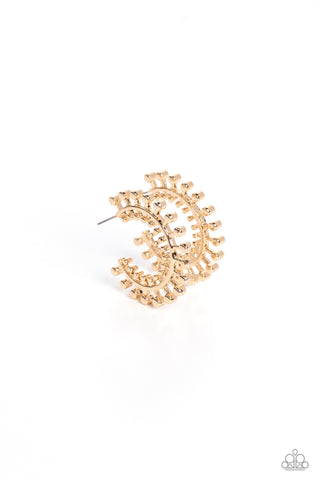 The Way You Make Me WHEEL - Gold - Paparazzi Accessories