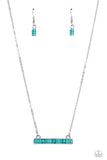Barred Bohemian - Blue - Paparazzi Accessories