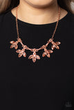 Dauntlessly Debonair - Copper - Paparazzi Accessories