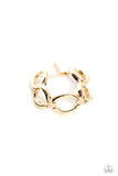 Constructed Chic - Gold - Paparazzi Accessories