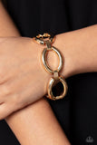 Constructed Chic - Gold - Paparazzi Accessories
