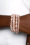 Gossip PEARL - Pink - Paparazzi Accessories