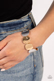 Rippling Record - Multi - Paparazzi Accessories