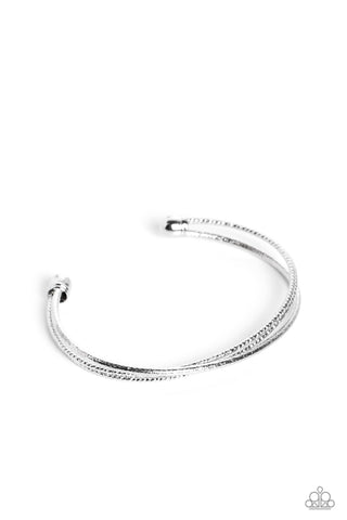Coachella Curls - Silver - Paparazzi Accessories