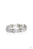 Teasing Torrent - White - Paparazzi Accessories