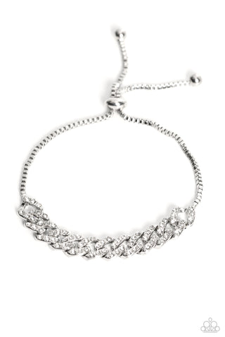 Mecca Metro - White - Paparazzi Accessories