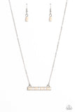 Barred Bohemian - White - Paparazzi Accessories