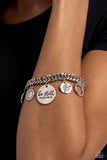 GLITTER and Grace - White - Paparazzi Accessories