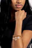GLITTER and Grace - Gold - Paparazzi Accessories