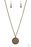 Mandala Masterpiece - Brass - Paparazzi Accessories