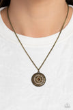 Mandala Masterpiece - Brass - Paparazzi Accessories