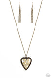 Stony Summer - Brass - Paparazzi Accessories