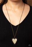 Stony Summer - Brass - Paparazzi Accessories