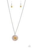 Mandala Masterpiece - Orange - Paparazzi Accessories
