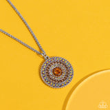 Mandala Masterpiece - Orange - Paparazzi Accessories