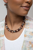 Warped Whimsicality - Brown - Paparazzi Accessories