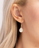 Elongated Elegance - Gold - Paparazzi Accessories