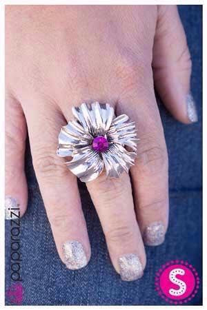 Pink Flower Ring
