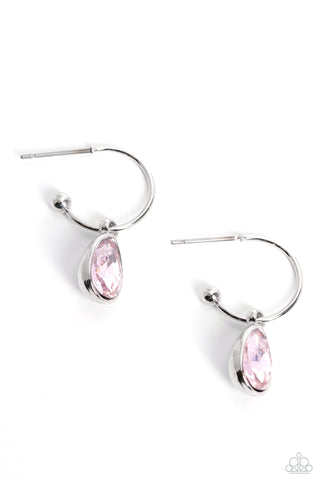Teardrop Tassel - Pink - Paparazzi Accessories