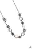 Casablanca Chic - White - Paparazzi Accessories