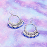 Fringe Fanfare - Blue - Paparazzi Accessories