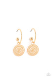 Mandala Maiden - Gold - Paparazzi Accessories
