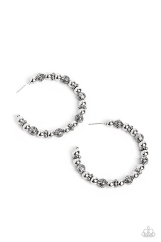 Rebuilt Ruins - Silver - Paparazzi Accessories